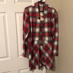 NWT Ladies Long Shacket